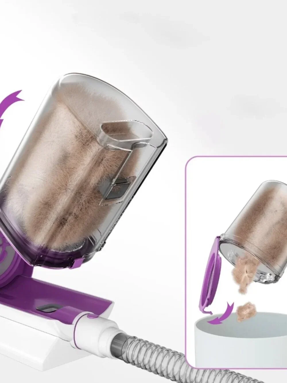 NEW DOG Grooming Kit, Dog Vacuum Brush for Shedding Grooming